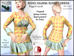 BaseMPSize700x525 Iguana Dress sunset sale board